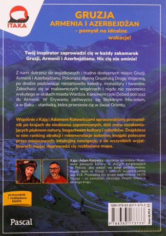 Gruzja, Armenia i Azerbejdżan. Inspirator podróżniczy - Kaja Kotowicz, Adam Kotowicz [KSIĄŻKA]