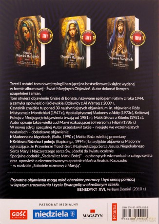 Historia Objawień Maryjnych (Tom 3) - Wincenty Łaszewski [KSIĄŻKA]