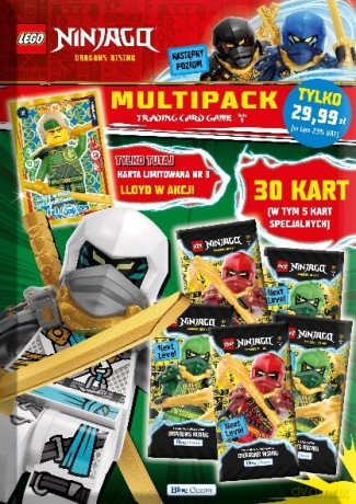 LEGO Ninjago TCG seria 9 Multipack [FIGURKA]