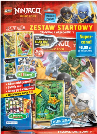 LEGO Ninjago TCG seria 9 zestaw startowy [FIGURKA]