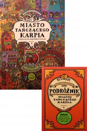 Miasto Tańczącego Karpia. Książka-gra dla poszukiwaczy przygód - Aleksandra Mizielińska, Daniel Mizieliński [KSIĄŻKA]