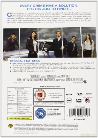 The Mentalist Season 2 (Mentalista Sezon 2) [5DVD]
