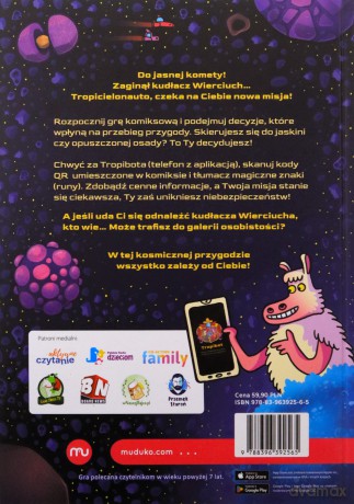 Tropicielonauci. Misja 1: Zaginiony kudłacz Wierciuch. komiksowa - Nikola Kucharska, Michał Kubas [KSIĄŻKA]