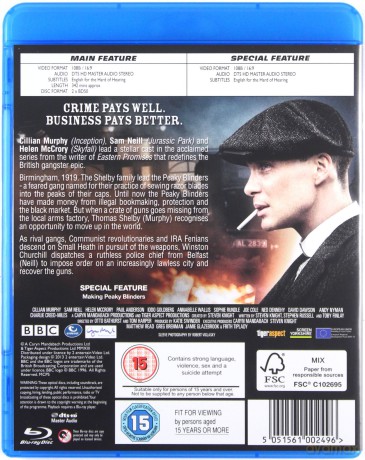 Peaky Blinders [2Blu-ray]