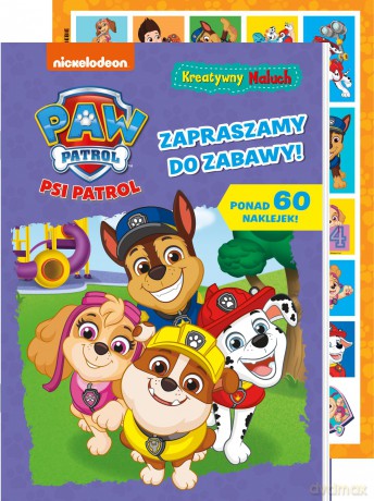Zapraszamy do zabawy! Psi Patrol. Kreatywny maluch [KSIĄŻKA]