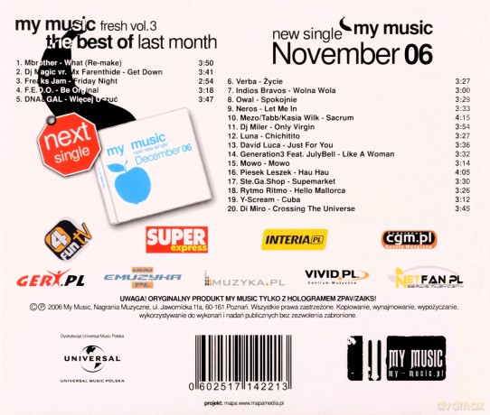 My Music fresh vol. 3 [CD]