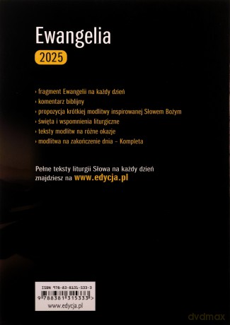 Ewangelia 2025 - duży format - ks. Maciej Warowny [KSIĄŻKA]