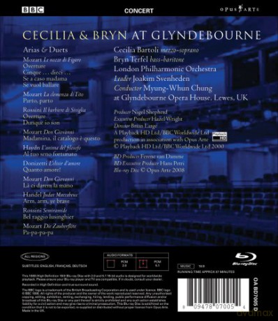 Cecilia Bartoli & Bryn Terfel At Glyndebourne [Blu-Ray]
