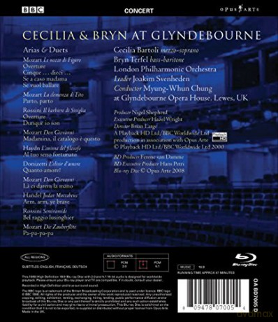 Cecilia Bartoli & Bryn Terfel At Glyndebourne [Blu-Ray]