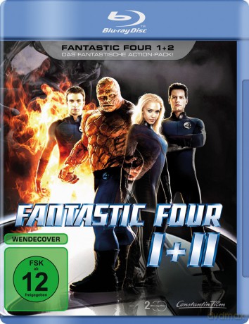 Fantastic Four + Fantastic Four 2 (Fantastyczna Czwórka/  Fantastyczna Czwórka 2) [2xBlu-Ray]