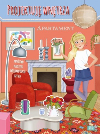 Apartament. Projektuję wnętrza z naklejkami - Eleonora Barsotti [KSIĄŻKA]