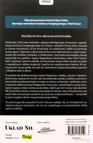 Bez zasad. Ray Dalio - mroczne oblicze legendy z Wall Street - Rob Copeland [KSIĄŻKA]