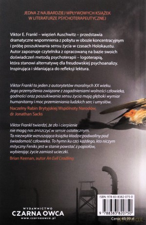 Człowiek w poszukiwaniu sensu - Viktor E. Frankl [KSIĄŻKA]