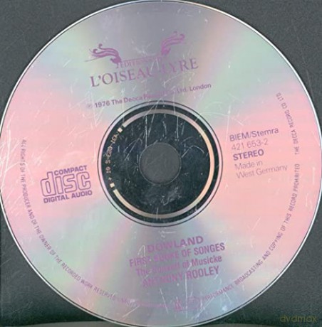 Rooley: Dowland:First Booke Of Songes [CD]