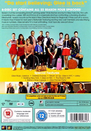 Glee Season 4 [DVD]