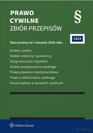 Prawo cywilne. Zbiór przepisów [KSIĄŻKA]