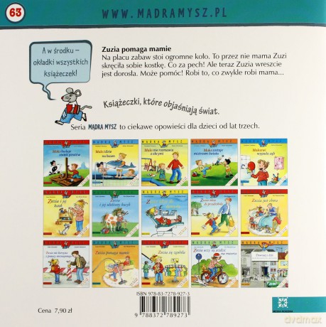 Mądra Mysz. Zuzia Pomaga Mamie - Ralf Butschkow [KSIĄŻKA]