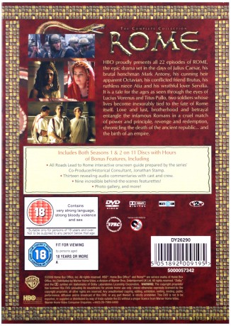 Rome Season 1-2 (Rzym Sezon 1-2) [11DVD]