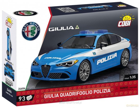 Alfa Romeo Gulia Quadrifoglio Polizia [KLOCKI]