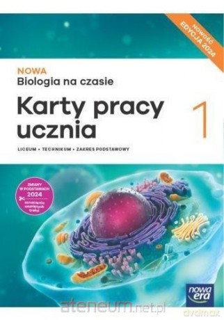 Biologia LO 1 Biologia na czasie Karty pracy zakres podstawowy 2024 - Barbara Januszewska-Hasiec, Jolanta Holeczek, Joanna Kobyłecka, Jacek Pawłowski, Renata Stencel [KSIĄŻKA]