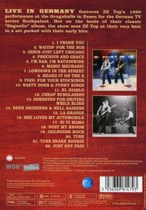 ZZ Top: Live In Germany 1980 Rockpalast [DVD]