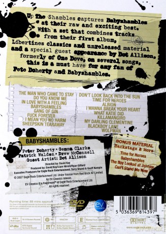Baby Shambles: Live In Manchester Up The Shambles [DVD]