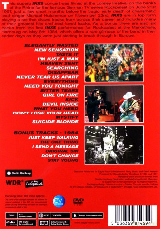 Inxs: Mystify Rockpalast [DVD]