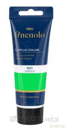 Farba akrylowa Finenolo 75ml zielona