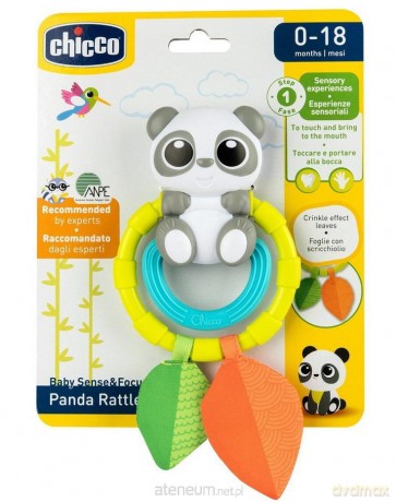 Grzechotka i gryzak Panda