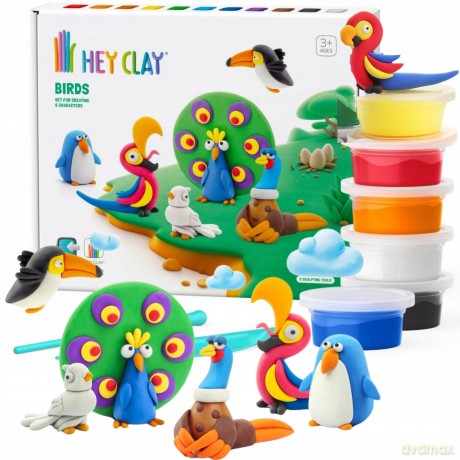 Hey Clay - Zestaw Ptaki