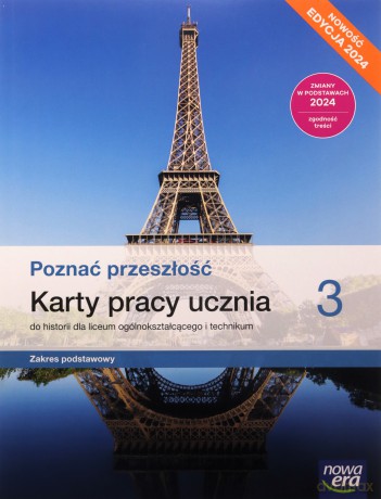 Historia LO 3 Poznać przeszłość Karty pracy zakres podstawowy 2024 - Katarzyna Panimasz [KSIĄŻKA]