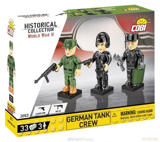 Historical Collection German Tank Crew Figurki [KLOCKI]