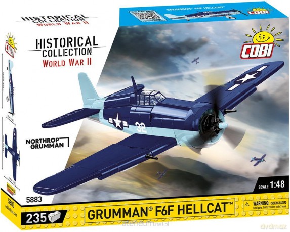 Historical Collection Grumman F6F Hellcat [KLOCKI]