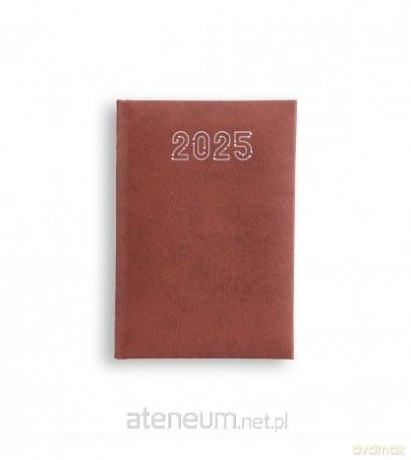 Kalendarz 2025 B7 Standard brązowy [KALENDARZ]
