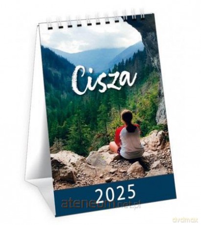 Kalendarz 2025 na biurko - Cisza [KALENDARZ]