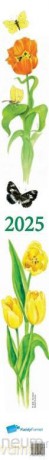 Kalendarz 2025 paskowy kwiaty [KALENDARZ]