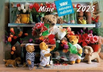 Kalendarz 2025 Rodzinny Misie [KALENDARZ]