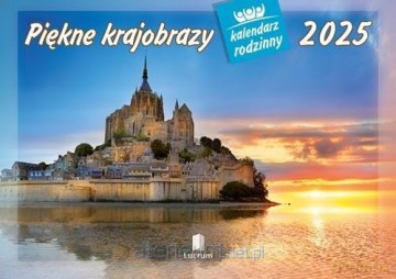 Kalendarz 2025 Rodzinny Piękne krajobrazy [KALENDARZ]