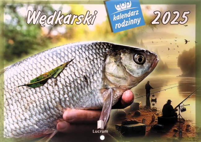 Kalendarz 2025 Rodzinny Wędkaraski [KALENDARZ]