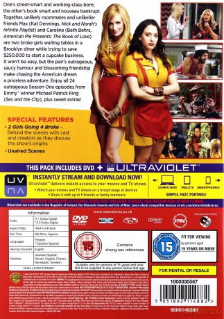 Two Broke Girls Season 1 (Dwie Spłukane Dziewczyny Sezon 1) [3DVD]