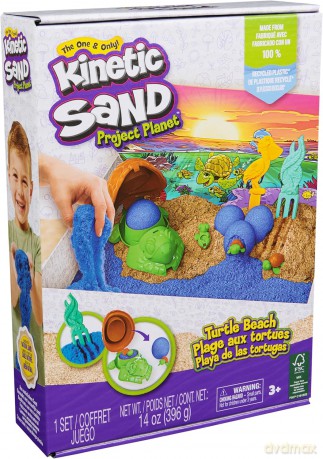 Kinetic Sand - Piasek kinetyczny Plaża żółwi