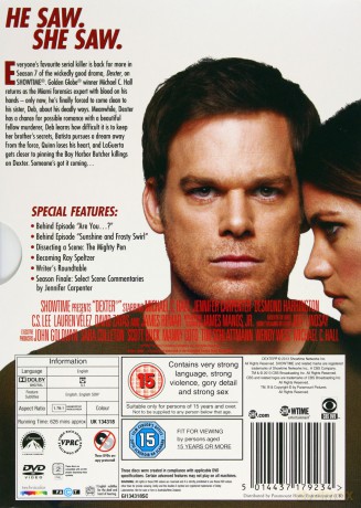Dexter Season 7 [4DVD]