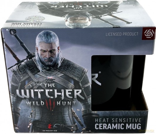 Kubek ceramiczny termoaktywny The Witcher 3