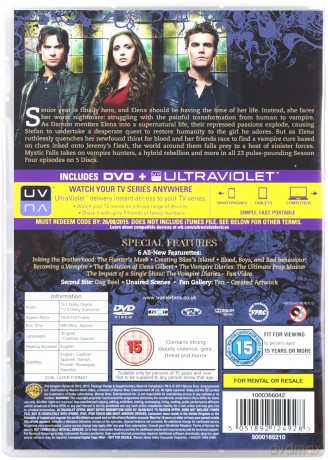 The Vampire Diaries Season 4 (Pamiętniki Wampirów Sezon 4) [5DVD]