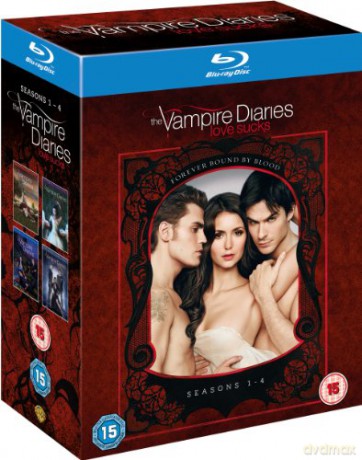 The Vampire Diaries Season 1-4 (Pamiętniki Wampirów Sezon 1-4) [16xBlu-Ray]