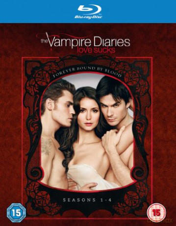 The Vampire Diaries Season 1-4 (Pamiętniki Wampirów Sezon 1-4) [16xBlu-Ray]