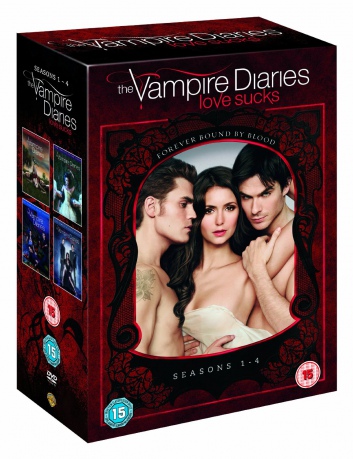 The Vampire Diaries Season 1-4 (Pamiętniki Wampirów Sezon 1-4) [20DVD]