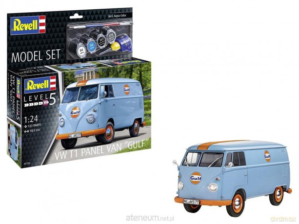 Model Set. VW T1 Panel Van (Gulf Decoration)
