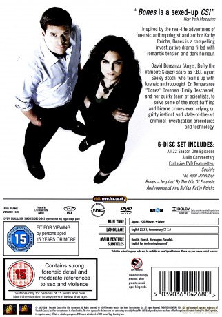 Bones Season 1 (Kości Sezon 1) [6DVD]