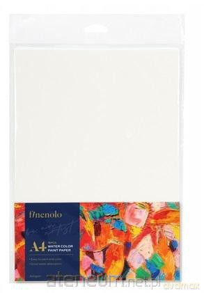 Papier akwarelowy A4 16szt biały